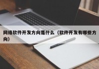 网络软件开发方向是什么（软件开发有哪些方向）