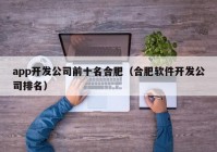 app开发公司前十名合肥（合肥软件开发公司排名）